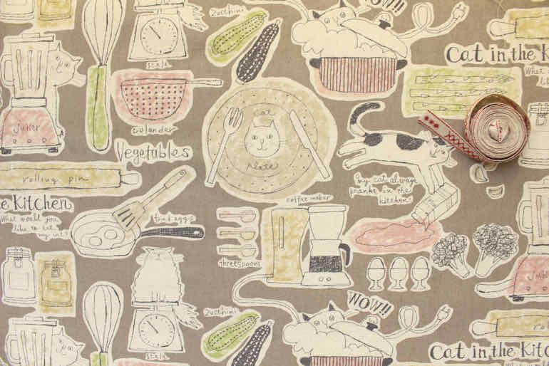 Jca 綿麻キッチンキャット